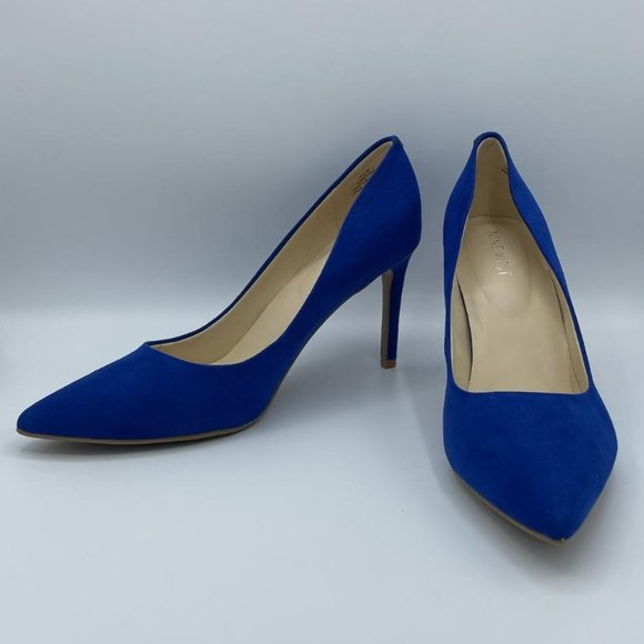 Nine West | Shoes | Nine West Royal Blue Heels | Poshmark